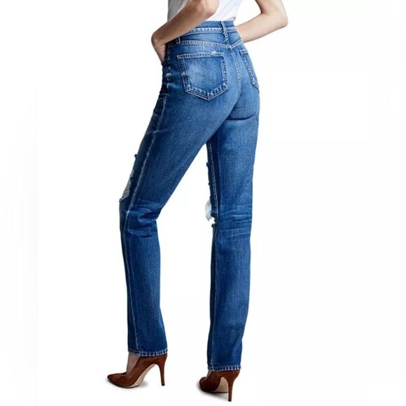 L’Agence Rockie High Rise Cigarette Jeans in Newberry, NWT, Size 33 - Picture 2 of 12